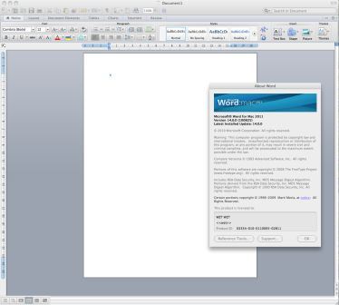 microsoft office 2011 v14.0.0 final for mac (volume licensed)